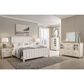 Ashley Shaybrock 5-Drawer Dresser and Mirror in Antique White and Brown, , large