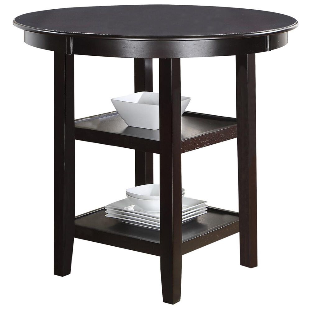 New Heritage Gia 5-Piece Counter Height Dining Set in Ebony, , large