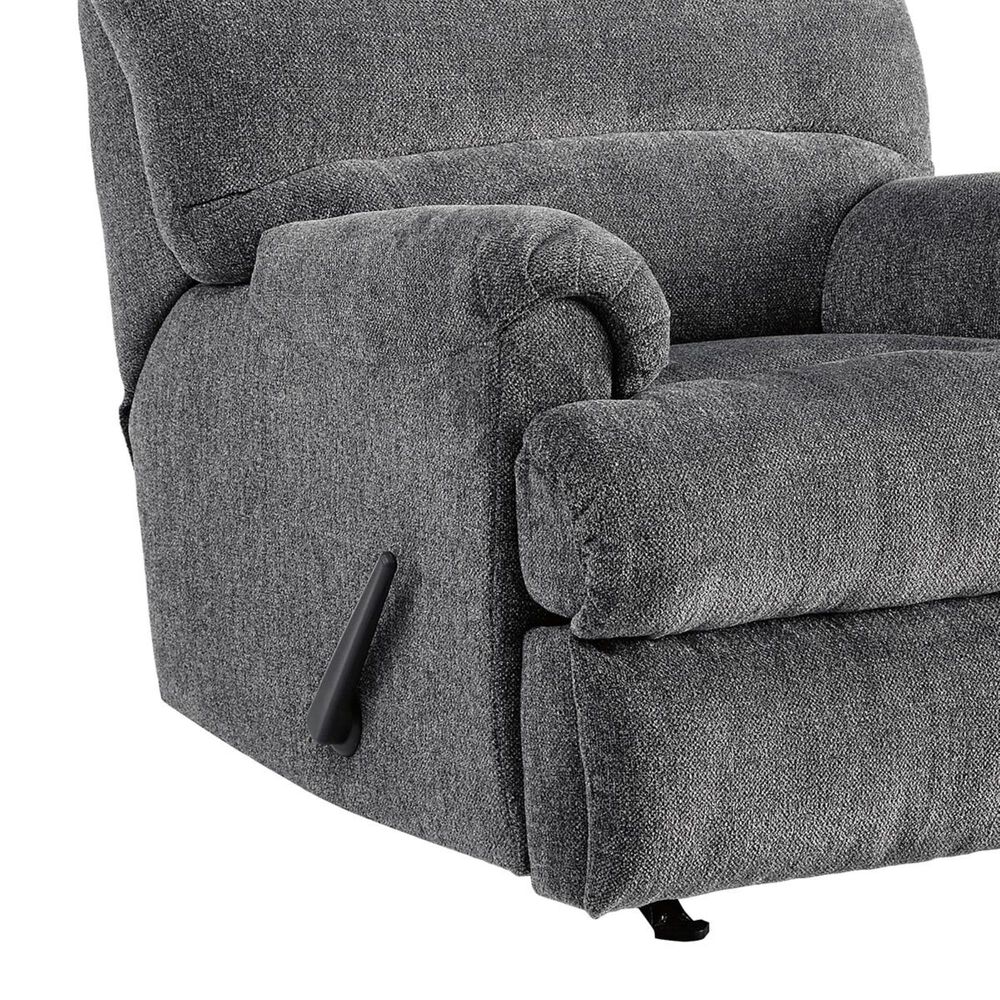 Signature Design by Ashley Man Fort Manual Rocker Recliner in Graphite, , large