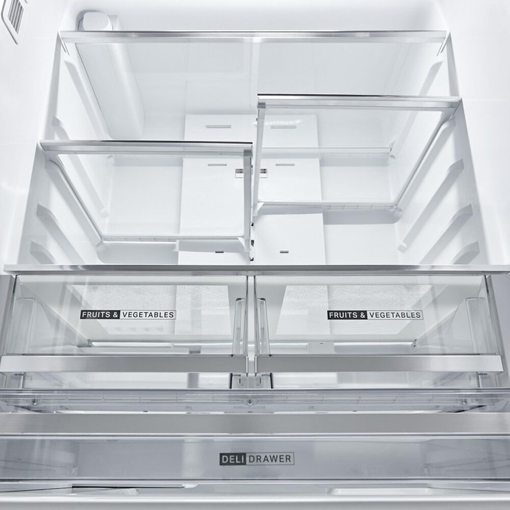 Whirlpool 30.52 Cu. Ft. French Door Refrigerator with Interior Water Dispenser in Black, , large