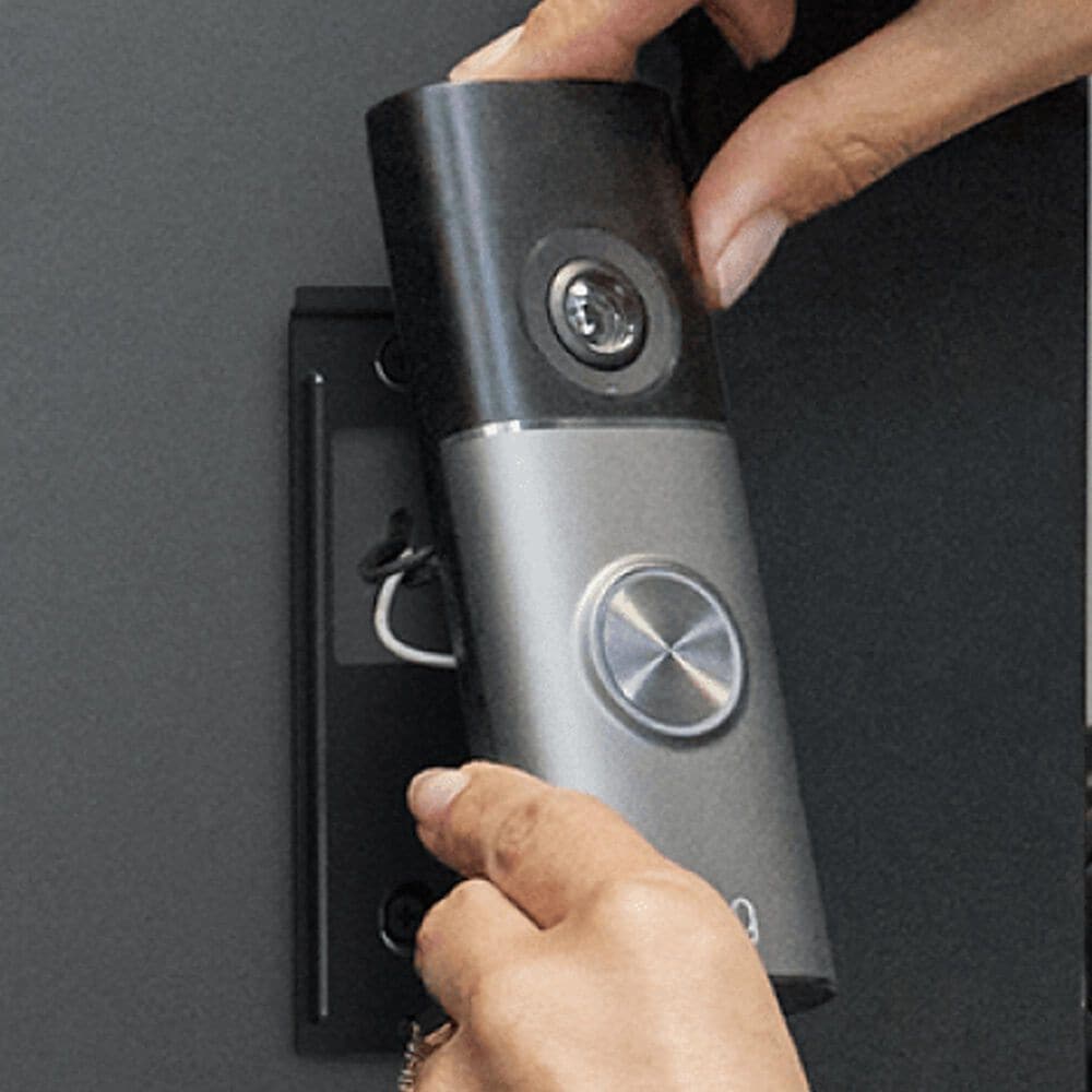 Ring Wired Doorbell Pro with Retinal 4K in Deep Silver, , large