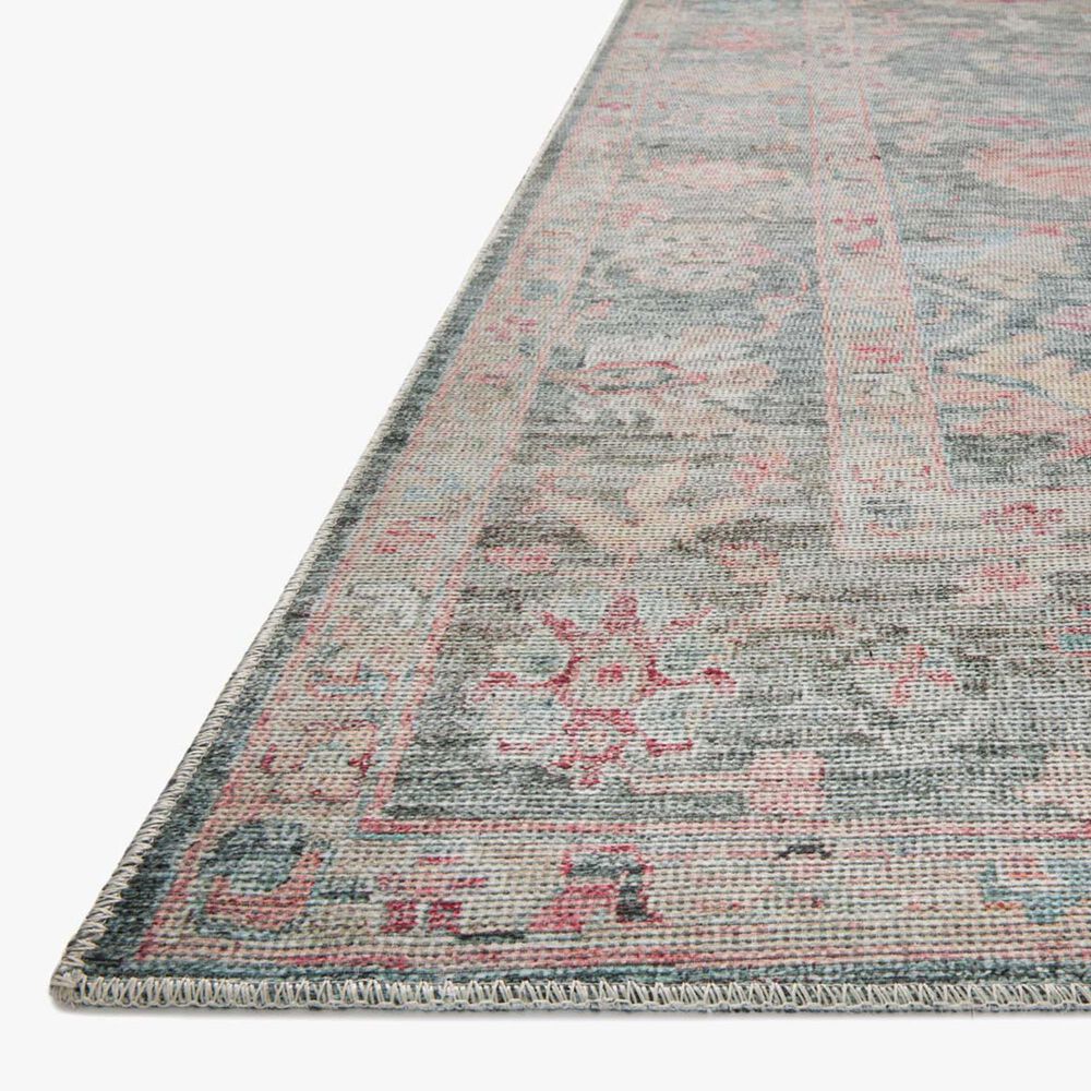 Loloi II Elysium 2&#39; x 5&#39; Graphite and Multicolor Runner, , large