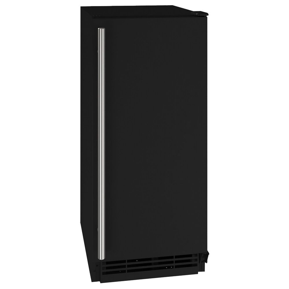 U-Line 3.1 Cu. Ft. Built-in Refrigerator in Black Solid, , large