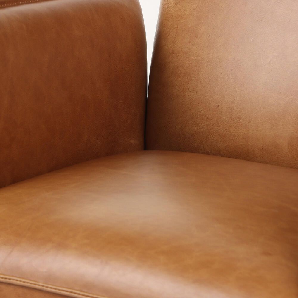 Four Hands Lionel Desk Chair in Chaps Saddle, , large