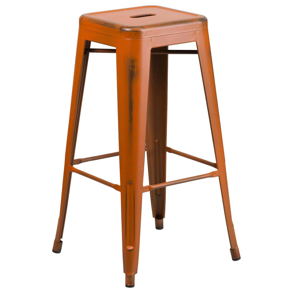 Flash Furniture 30" Barstool in Orange, , large