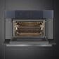 SMEG Linea 30" Single Combi-Microwave Electric Wall Oven in Neptune Grey, , large
