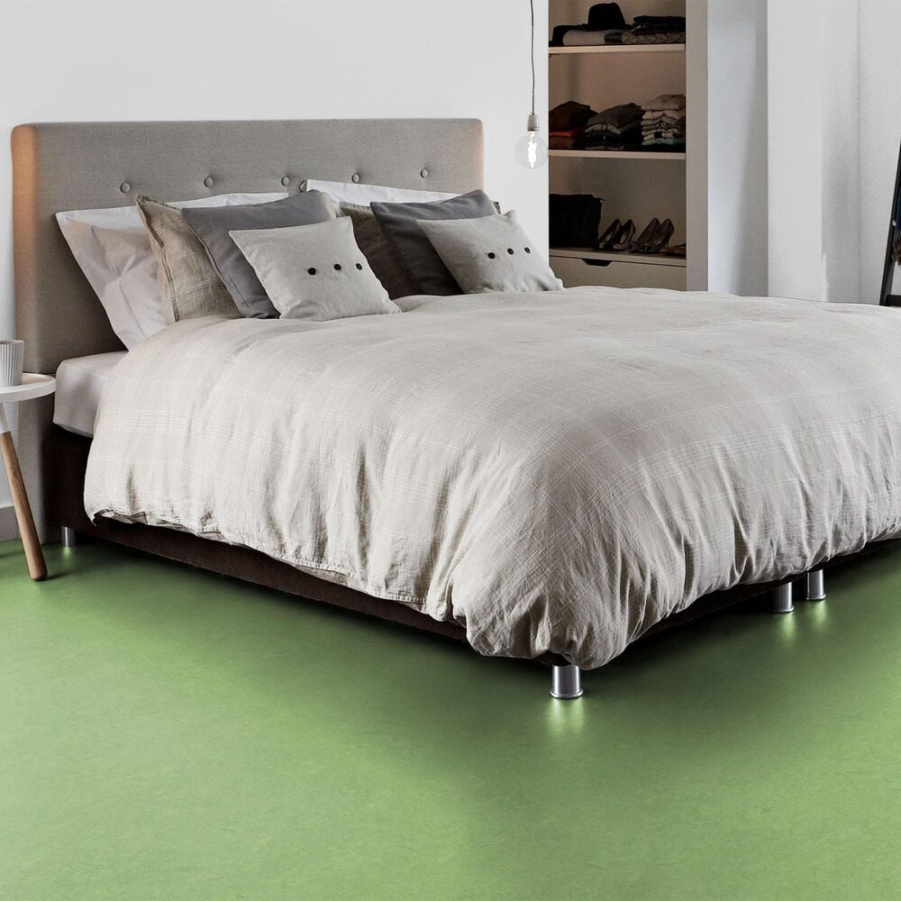 Forbo Marmoleum Cinch Loc Seal 12&quot; x 12&quot; Laminate Tile in Leaf, , large