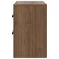 Ashley Broachmyn Twin Bed with Nightstand in Warm Auburn, , large
