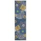Nourison Passion PSN17 2"2" x 7"6" Blue Runner, , large