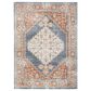 Nourison Astra Machine Washable ASW11 7"10" x 10" Denim and Multicolor Area Rug, , large