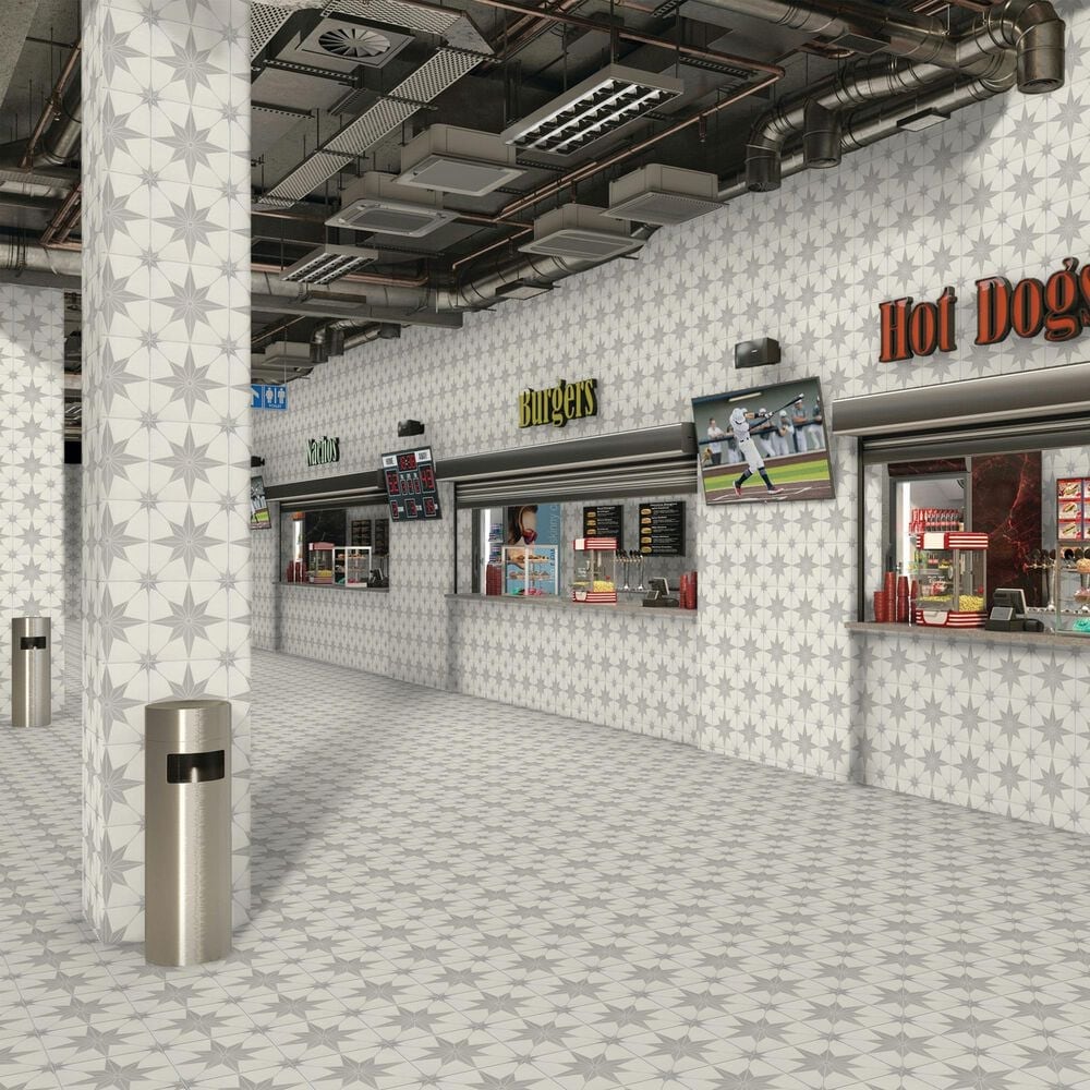 Dal-Tile Memoir Jewel Grey 12&quot; x 12&quot; Matte Ceramic Tile, , large