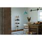 HOMLUX Turn-N-Tube 5-Tier Open Storage Bookshelf in Beech and White, , large