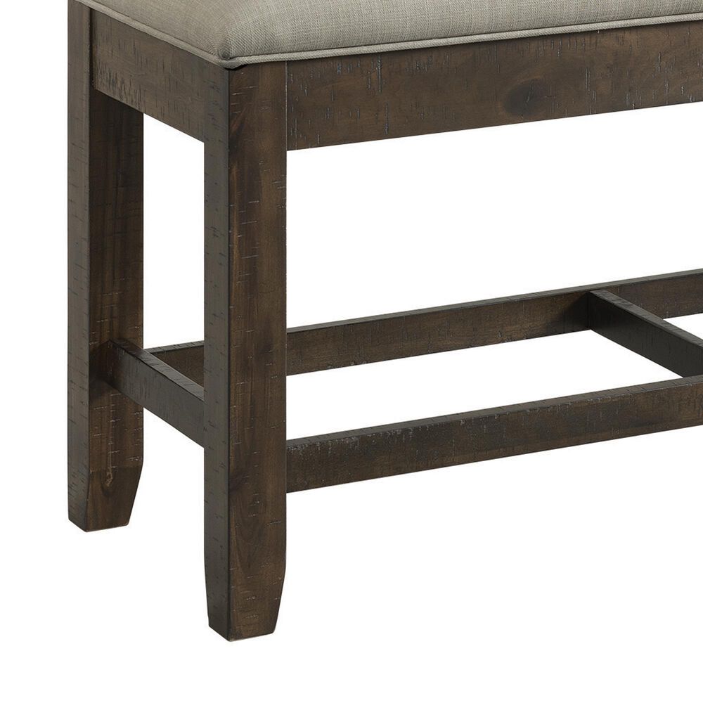 Mayberry Hill Colorado Storage Bench in Brown, , large