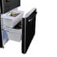 Unique Appliances Classic Retro 18 Cu. Ft Bottom Freezer Refrigerator in Midnight Black, , large