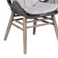 Blue River Mateo Outdoor Dining Chair with Charcoal Rope in Light Eucalyptus, , large