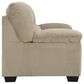 Ashley SimpleJoy Stationary Sofa and Loveseat Set in Sand, , large