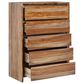Millenium 5-Piece King Bedroom Set in Brown, , large