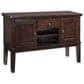 Ashley Haddigan Dining Room Server in Dark Brown, , large
