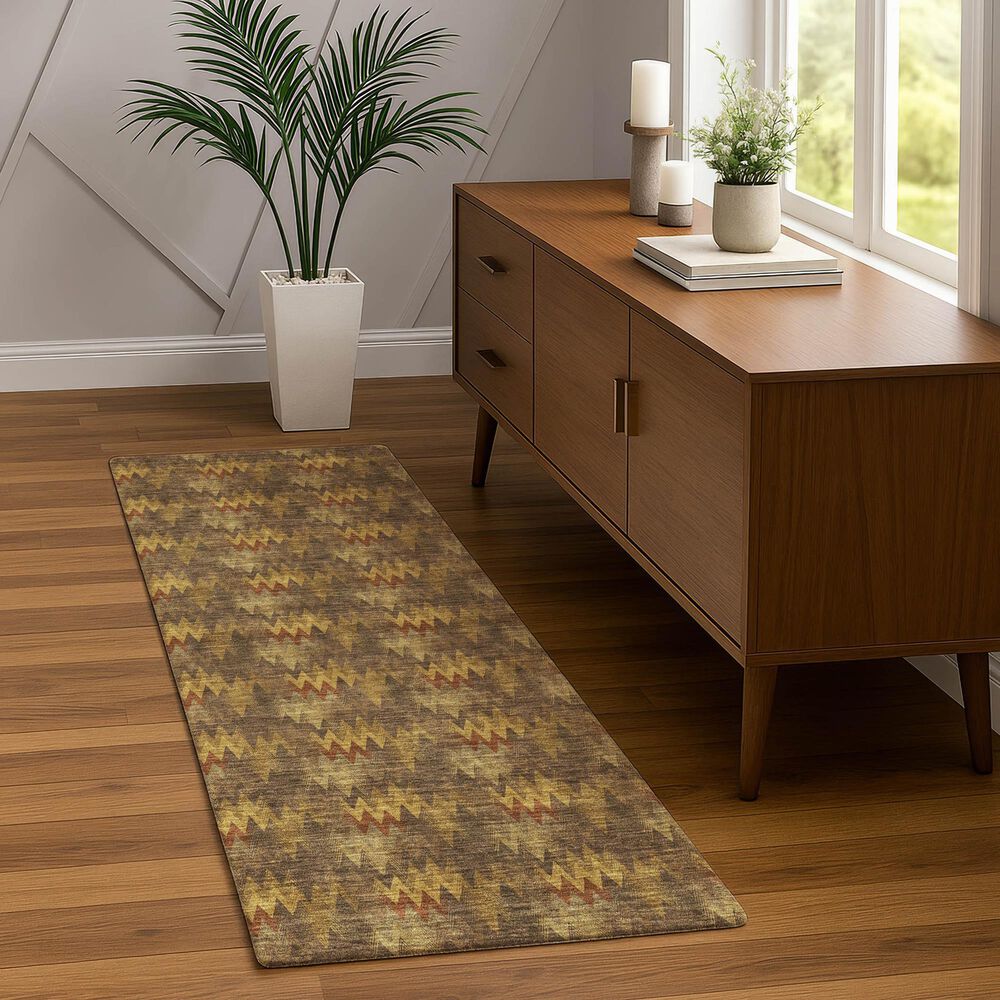 Dalyn Rug Company Soft Essentials Earth 2'3" x 7'6" Runner, , large
