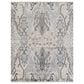 Surya Kushal 6" x 9" Silver Gray, Off White, Gray, Taupe and Ivory Area Rug, , large