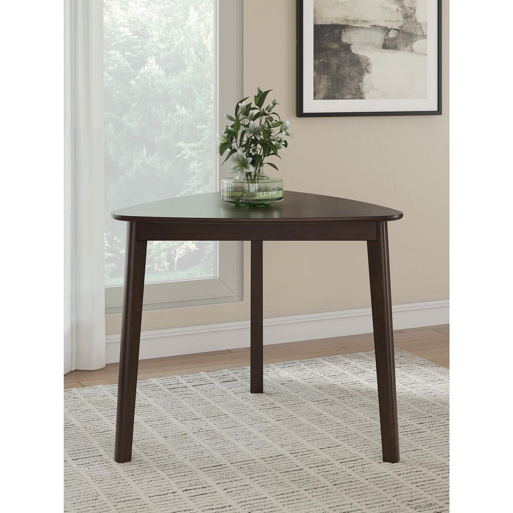 Ashley Mallenette Dining Table in Merlot - Table Only, , large