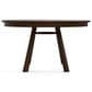 STICKLEY Hudson Valley 54" Round Dining Table in Dark Roast, , large