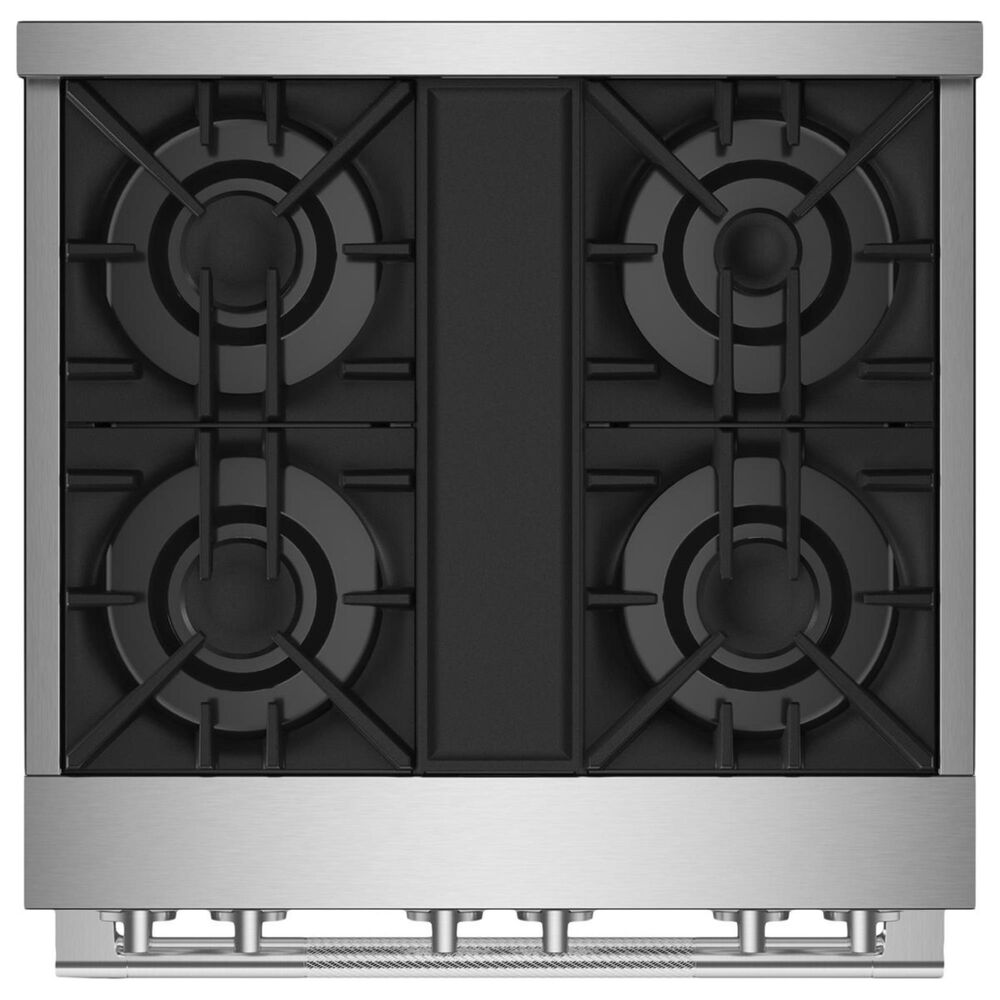 JennAir 30" Gas Professional Range in Stainless Steel Nebraska Furniture Mart