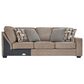 Ashley Cannonbrook 3-Piece Sectional in Cannonbrook Nutmeg, , large
