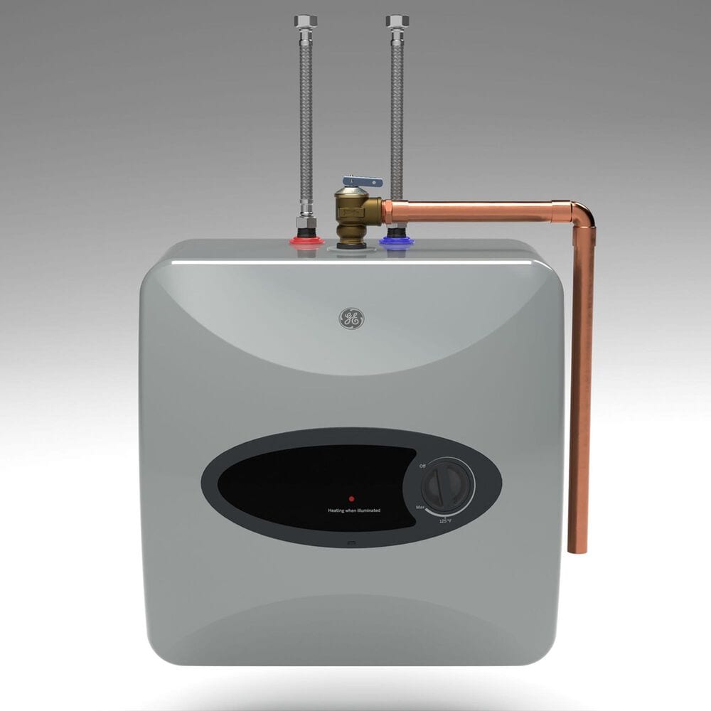 GE Appliances 6-Gallon Mini Electric Point of Use Water Heater in Gray, , large