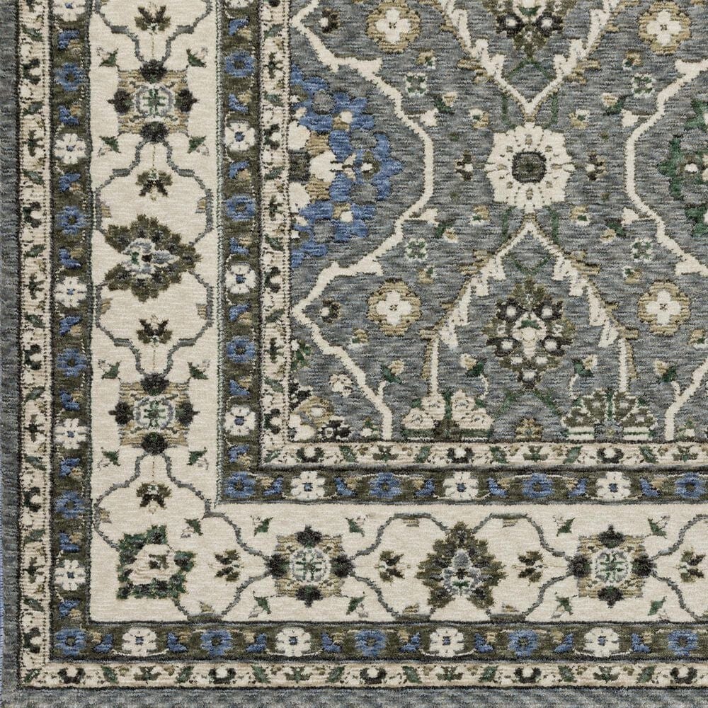 Oriental Weavers Hastings HA07H 7&#39;10&quot; x 10&#39;10&quot; Blue Area Rug, , large