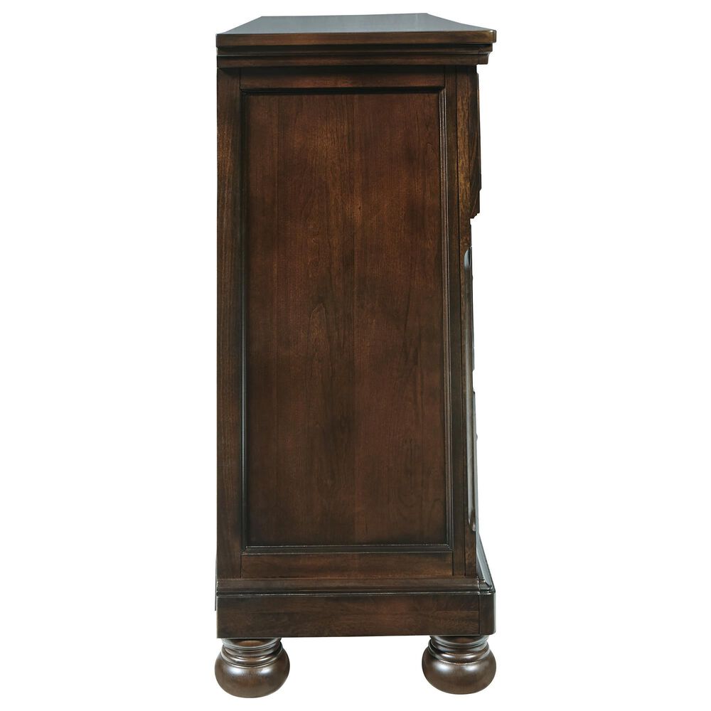 Millenium Porter 5-Piece King Bedroom Set in Rustic Brown, , large