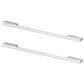 Fisher & Paykel 2-Piece Round Handle Kit for 30" Integrated Refrigerator Freezer in Stainless Steel, , large