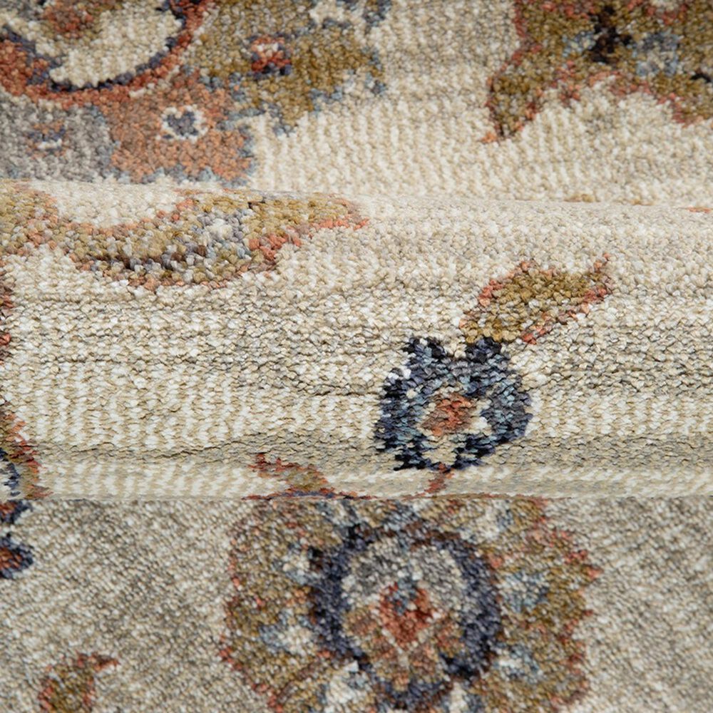 Amer Rugs Jordan 5&#39;3&quot; x 7&#39;6&quot; Ivory Area Rug, , large