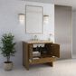 James Martin Hudson 36" Single Bathroom Vanity in Honey Oak with 3 cm Tajnar Eclos Top and Rectangular Sink, , large