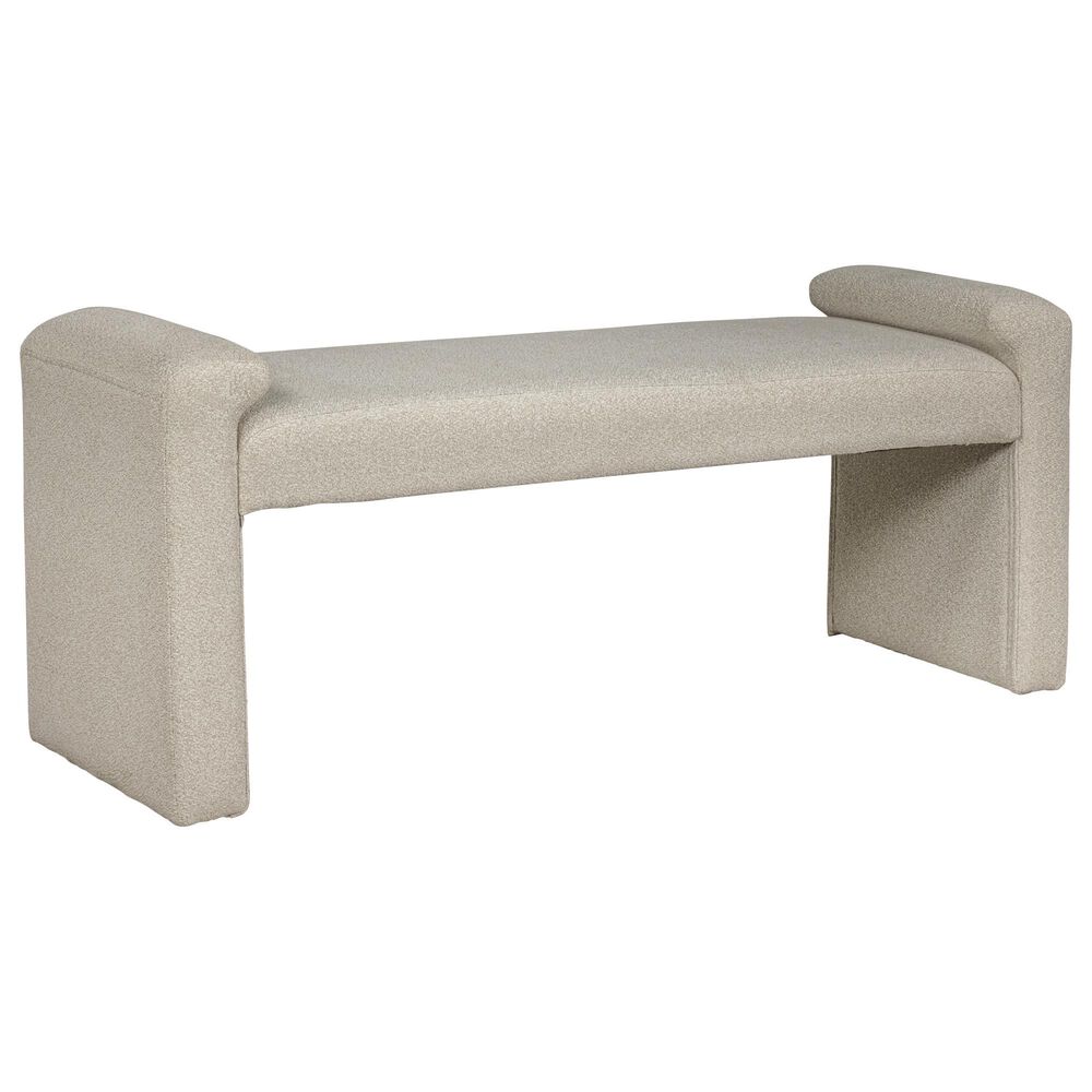 Linden Boulevard Cord Bench in Tan, , large