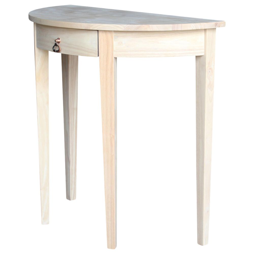 International Concepts Modern Farmhouse Table in Unfinished, , large