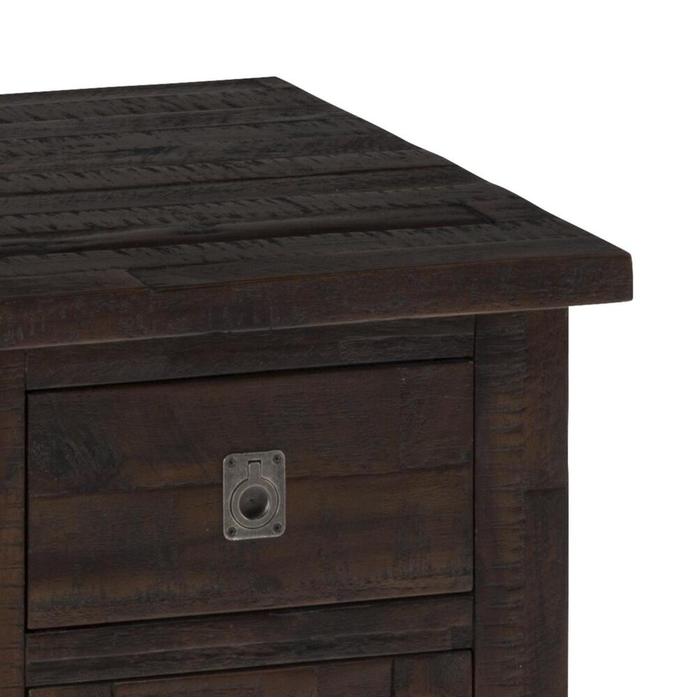 at HOME Kona Grove Chairside Table in Chocolate, , large