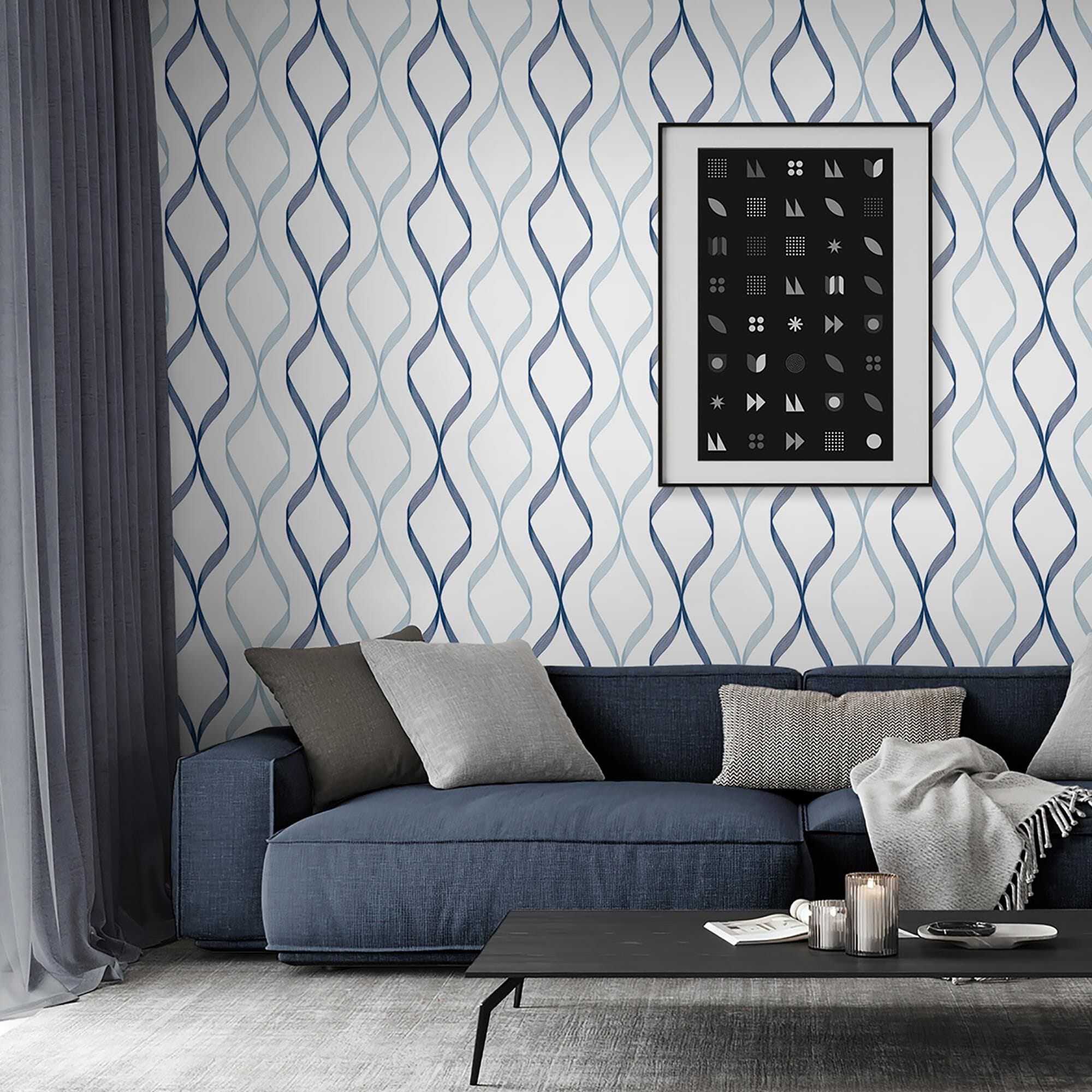 NextWall Ogee Ribbon 216