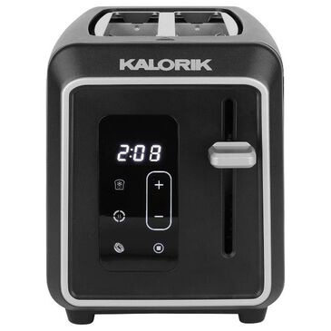 Kalorik Designer Series 2-Slice Digital Toaster in Black and Silver, , large