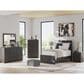 Ashley Prendonea 4-Piece Full Bedroom Set in Dark Charcoal, , large
