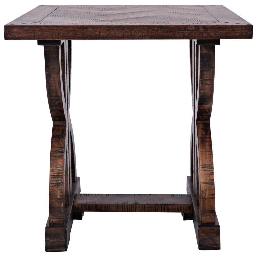 Waltham Fairview End Table in Oak Brown, , large