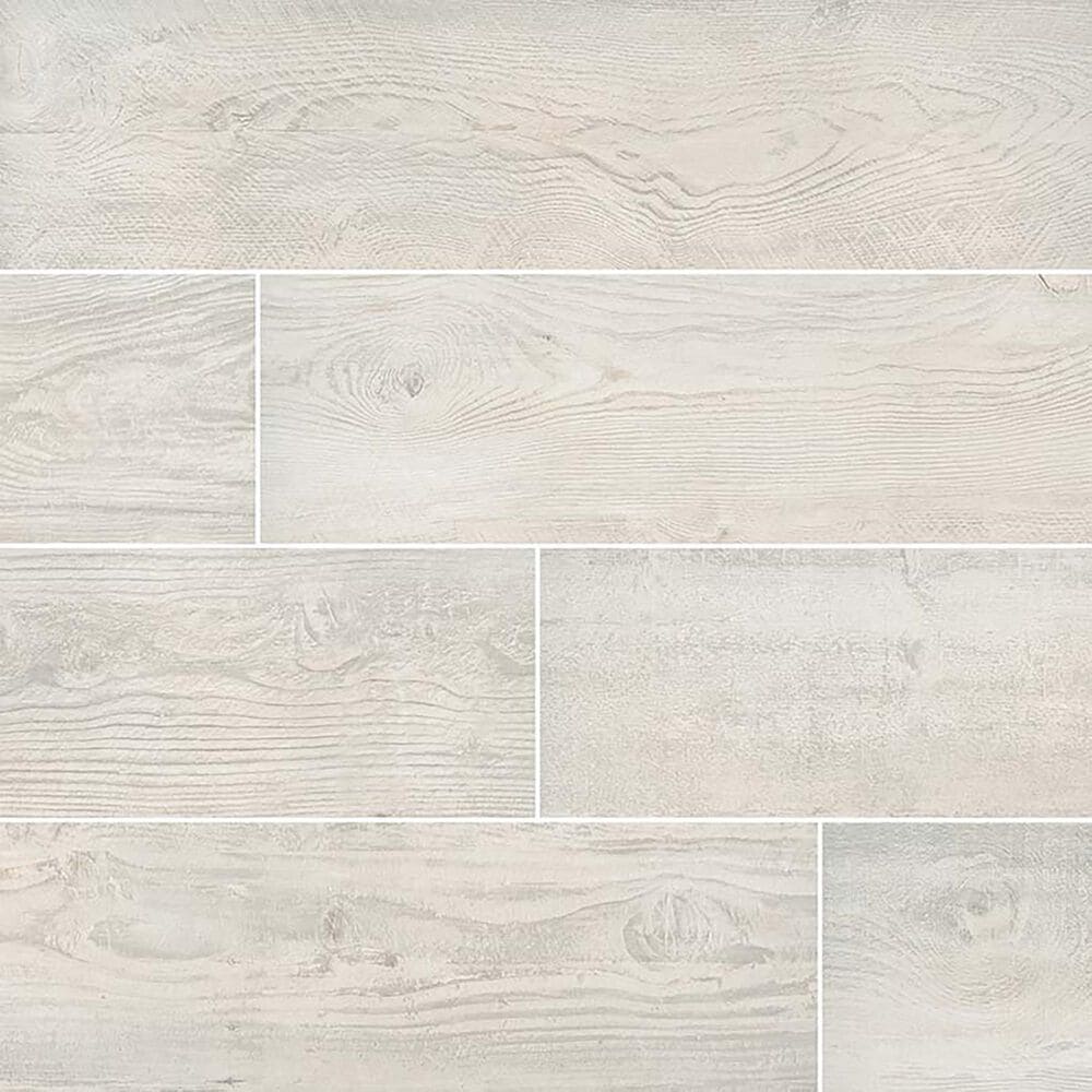 MS International Caldera Blanca 8" x 47" Porcelain Tile, , large