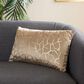 Safavieh Verzla Pillow in Beige and Gold, , large