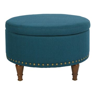 OSP Home Alloway Storage Ottoman in Azure, , large