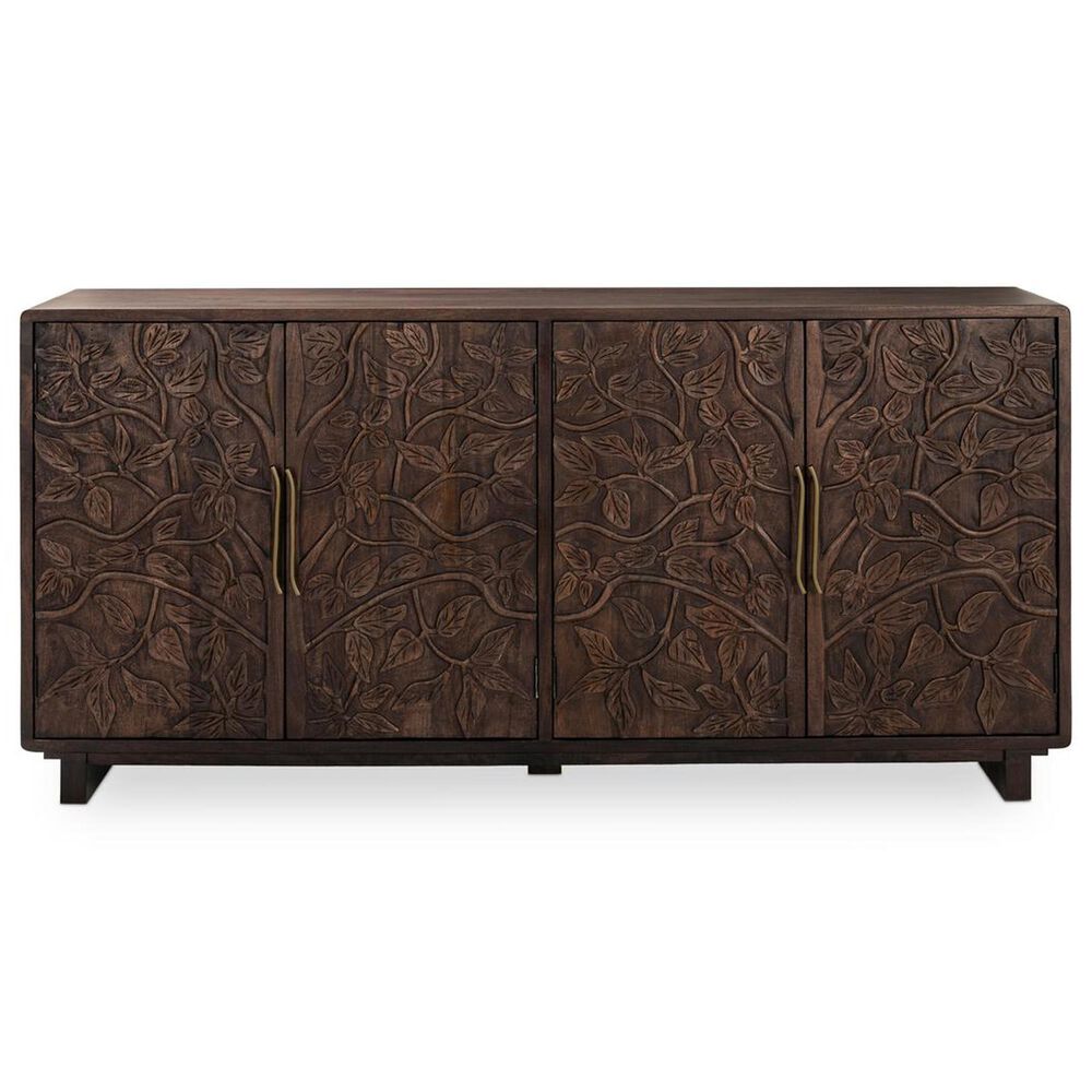 Classic Home Albero 4-Door Buffet in Kona Brown, , large