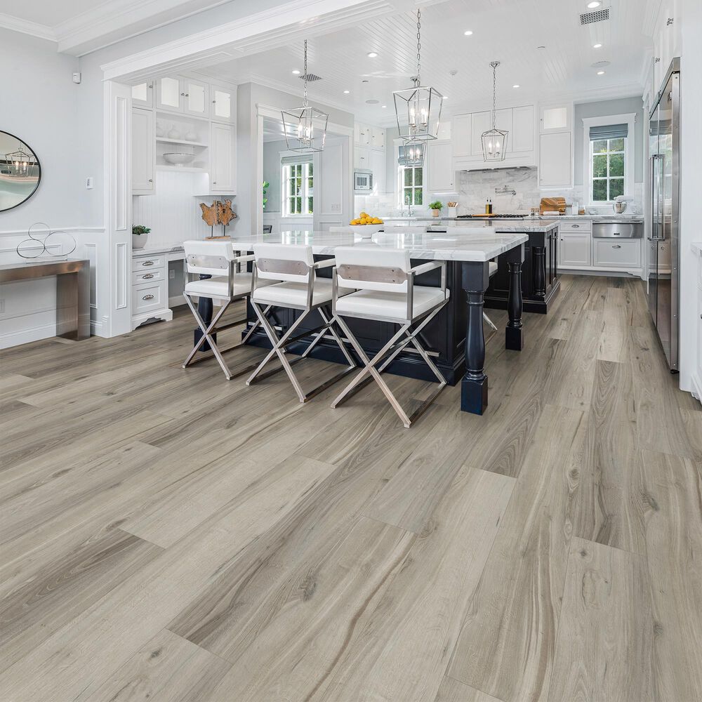 Healthier Choice Hampton Bay Nantucket Gray 9" x 60" Luxury Vinyl Plank, , large