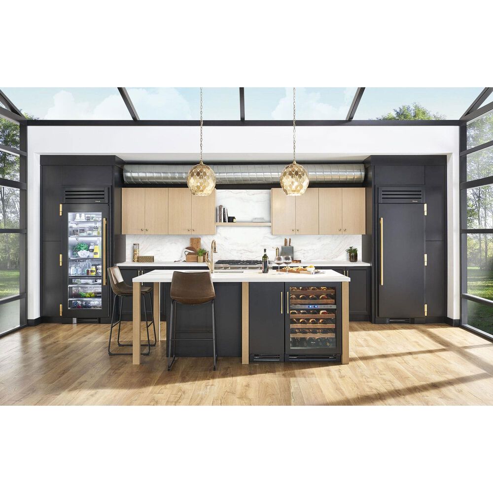 True Residential 3.1 Cu. Ft. Undercounter Wine Cabinet with Right Hinge and Glass Door in Stainless Steel, , large