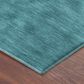 Dalyn Rug Company Soft Essentials Turquoise 1"8" x 2"6" Area Rug, , large