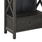 Ashley Tyler Creek 3-Shelf Display Cabinet in Antique Black and Gray, , large