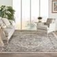 Nourison Quarry 8"10" x 11"10" Ivory and Grey Area Rug, , large